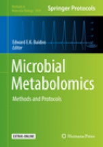 Microbial Metabolomics - ISBN 9781493987566