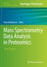 Mass Spectrometry Data Analysis in Proteomics - ISBN 9781493997466