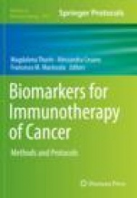Biomarkers for Immunotherapy of Cancer - ISBN 9781493997756