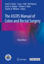 The ASCRS Manual of Colon and Rectal Surgery - ISBN 9783030011642