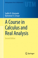A Course in Calculus and Real Analysis - ISBN 9783030013998