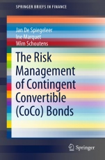 The Risk Management of Contingent Convertible (CoCo) Bonds - ISBN 9783030018238