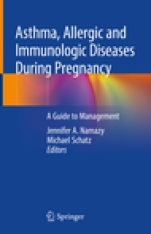 Asthma, Allergic and Immunologic Diseases During Pregnancy - ISBN 9783030033941