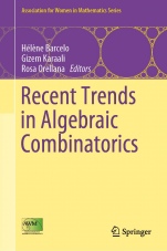 Recent Trends in Algebraic Combinatorics - ISBN 9783030051402