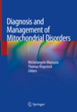 Diagnosis and Management of Mitochondrial Disorders - ISBN 9783030055165