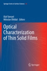 Optical Characterization of Thin Solid Films - ISBN 9783030092009