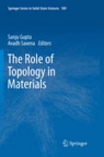 The Role of Topology in Materials - ISBN 9783030095291