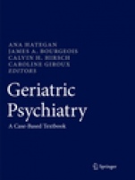 Geriatric Psychiatry - ISBN 9783030098049