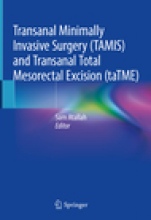 Transanal Minimally Invasive Surgery (TAMIS) and Transanal Total Mesorectal Excision (taTME) - ISBN 9783030115715