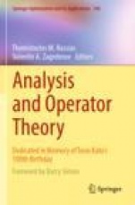 Analysis and Operator Theory  - ISBN 9783030126636