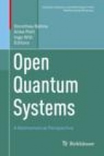 Open Quantum Systems  - ISBN 9783030130459