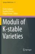 Moduli of K-stable Varieties - ISBN 9783030131609