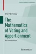 The Mathematics of Voting and Apportionment - ISBN 9783030147679