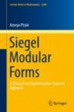 Siegel Modular Forms - ISBN 9783030156749