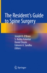The Residents Guide to Spine Surgery - ISBN 9783030208462
