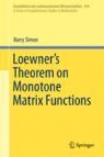 Loewners Theorem on Monotone Matrix Functions - ISBN 9783030224219