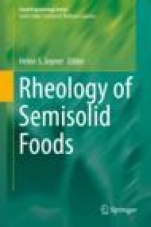 Rheology of Semisolid Foods - ISBN 9783030271336