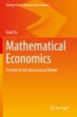 Mathematical Economics - ISBN 9783030272913