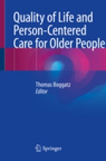 Quality of Life and Person-Centered Care for Older People - ISBN 9783030299897