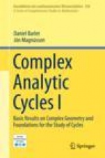 Complex Analytic Cycles I - ISBN 9783030311629