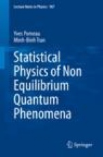 Statistical Physics of Non Equilibrium Quantum Phenomena - ISBN 9783030343934