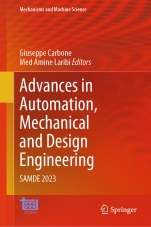 Advances in Automation, Mechanical and Design Engineering: SAMDE 2023 - ISBN 9783031626630