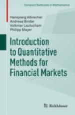 Introduction to Quantitative Methods for Financial Markets - ISBN 9783034805186