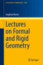 Lectures on Formal and Rigid Geometry - ISBN 9783319044163