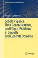 Sobolev Spaces, Their Generalizations and Elliptic Problems in Smooth and Lipschitz Domains - ISBN 9783319146478