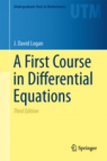 A First Course in Differential Equations - ISBN 9783319178516