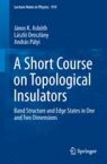 A Short Course on Topological Insulators - ISBN 9783319256054
