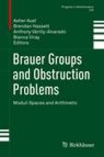 Brauer Groups and Obstruction Problems  - ISBN 9783319468518