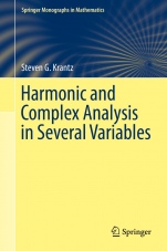 Harmonic and Complex Analysis in Several Variables - ISBN 9783319632292