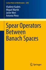 Spear Operators Between Banach Spaces - ISBN 9783319713328
