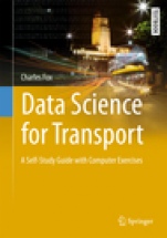 Data Science for Transport - ISBN 9783319729527