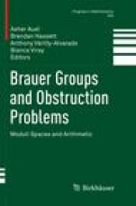 Brauer Groups and Obstruction Problems  - ISBN 9783319836010