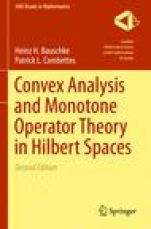 Convex Analysis and Monotone Operator Theory in Hilbert Spaces - ISBN 9783319839110