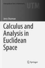 Calculus and Analysis in Euclidean Space - ISBN 9783319841304