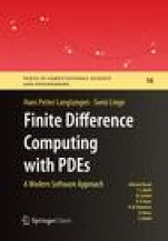 Finite Difference Computing with PDEs - ISBN 9783319856667
