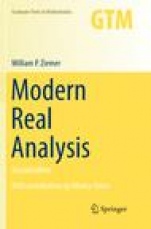Modern Real Analysis - ISBN 9783319878409