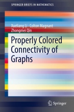 Properly Colored Connectivity of Graphs - ISBN 9783319896168