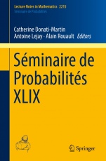 Séminaire de Probabilités XLIX - ISBN 9783319924199