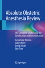 Absolute Obstetric Anesthesia Review - ISBN 9783319969794