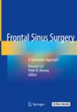 Frontal Sinus Surgery - ISBN 9783319970219