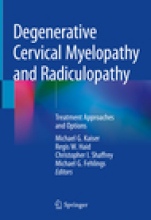 Degenerative Cervical Myelopathy and Radiculopathy  - ISBN 9783319979519