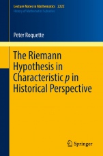 The Riemann Hypothesis in Characteristic p in Historical Perspective - ISBN 9783319990668