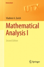 Mathematical Analysis I - ISBN 9783662487907
