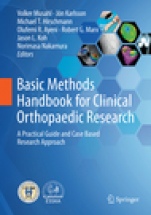 Basic Methods Handbook for Clinical Orthopaedic Research - ISBN 9783662582534
