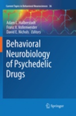 Behavioral Neurobiology of Psychedelic Drugs - ISBN 9783662585634
