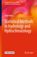 Statistical Methods in Hydrology and Hydroclimatology - ISBN 9789811087783